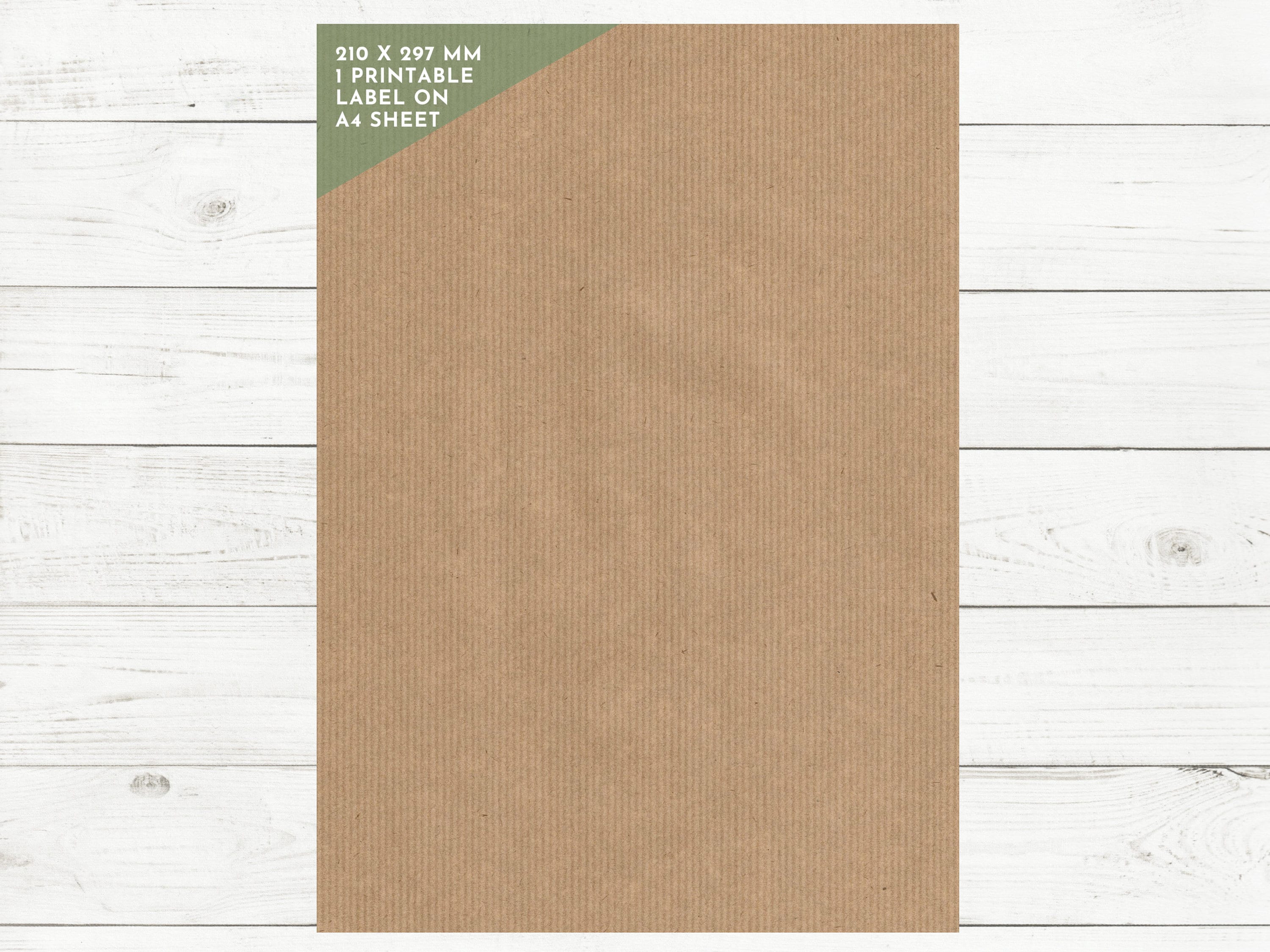 Mr. Pen Kraftpapier-Bögen – 50 Stück, 21,6 X 27,9 Cm, Braun, Für Basteln & Drucken