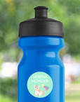 Aufkleber Einhorn Schule wasserfest in mint - watsonlabel