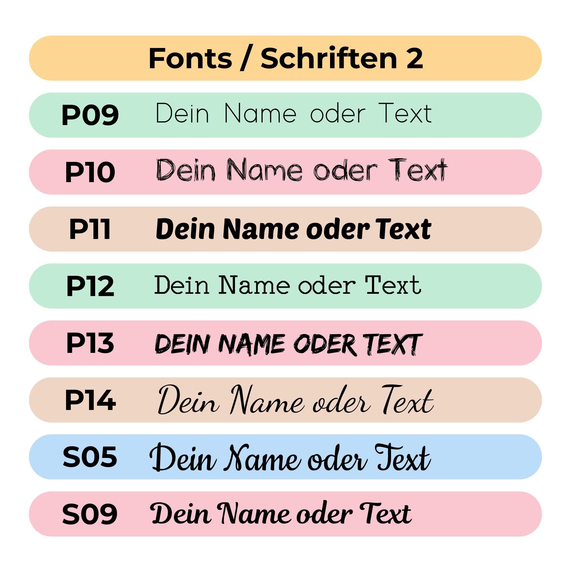 Font Options und Schriftarten fuer watsonlabel Shopify Shop fuer einfarbige Etiketten Seite 2