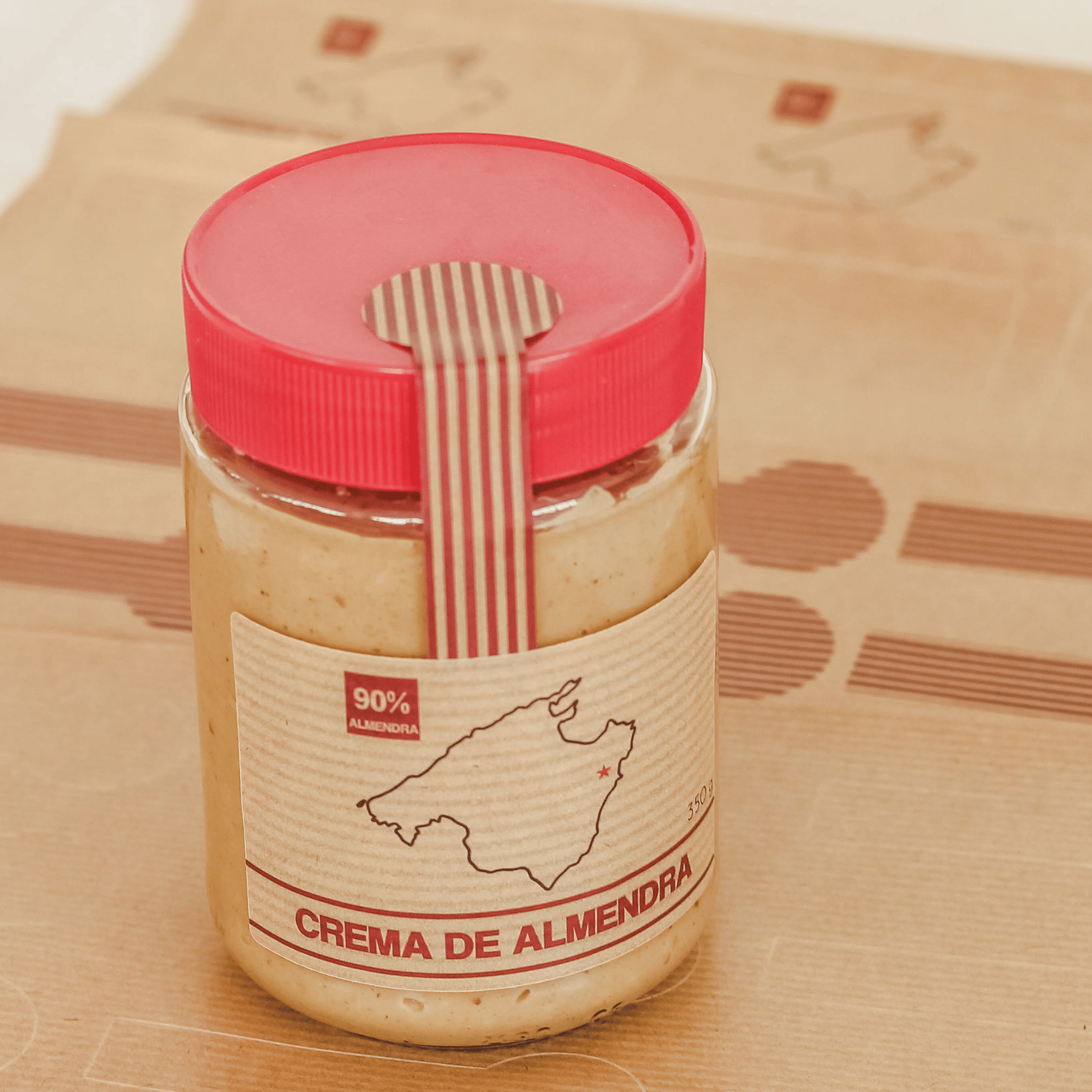 Gewaeherverschluesse fuer Honig 27 x 80 mm aus Kraftpapier