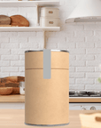 Gewaehrverschluss Etiketten fuer Dosen grau auf A4 Bogen 70 x 12 mm von watsonlabel