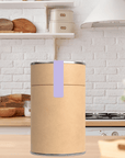 Gewaehrverschluss Etiketten fuer Dosen lavendel 70 x 12 mm von watsonlabel
