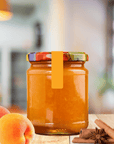 Gewaehrverschluss Etiketten fuer Glaeser und Flaschen orange 70 x 12 mm von watsonlabel ID4212