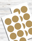 Klebepunkte braun spuelmaschinenfest 40 mm Durchmesser - watsonlabel