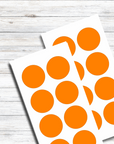 Markierungspunkte orange spuelmaschinenfest 40 mm Durchmesser - watsonlabel