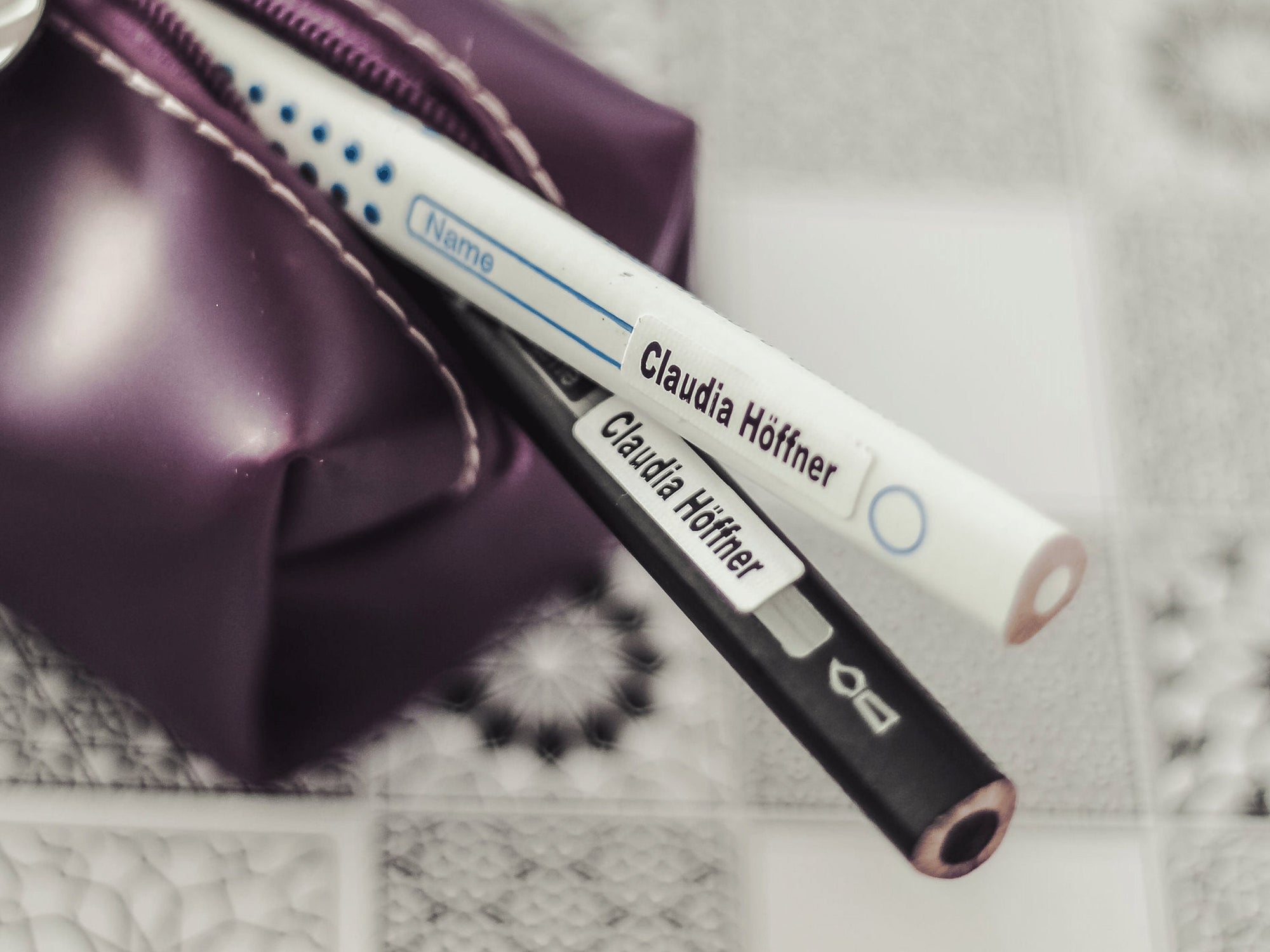 Mini Namensaufkleber spülmaschinenfest in 7 Farben– superklein, superpraktisch - watsonlabel