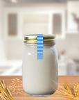 Selbstklebende Verschluss-Etiketten fuer Glaeser und Flaschen mit gestreiftem Muster stylisch flaschen blau-weiss guenstig online kaufen bei watsonlabel ID4222