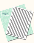 Siegelstreifen Etiketten 12 x 277 mm selber drucken - watsonlabel