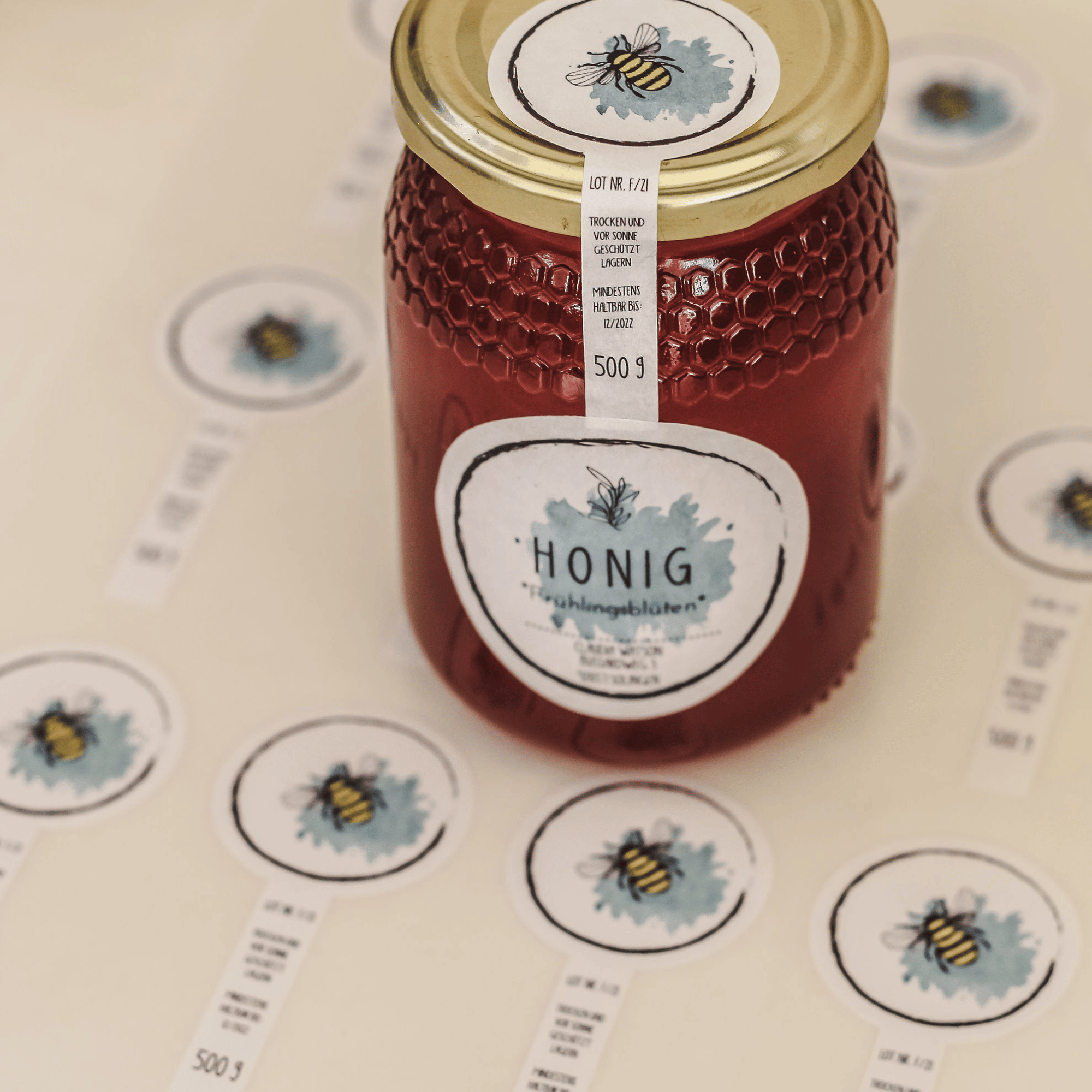 Verschlussetiketten 40 x 85 mm weiss auf A4 Bogen zum selber drucken