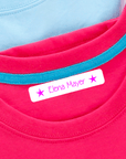 Waescheetiketten zum Buegeln in_rosa-_watsonlabel