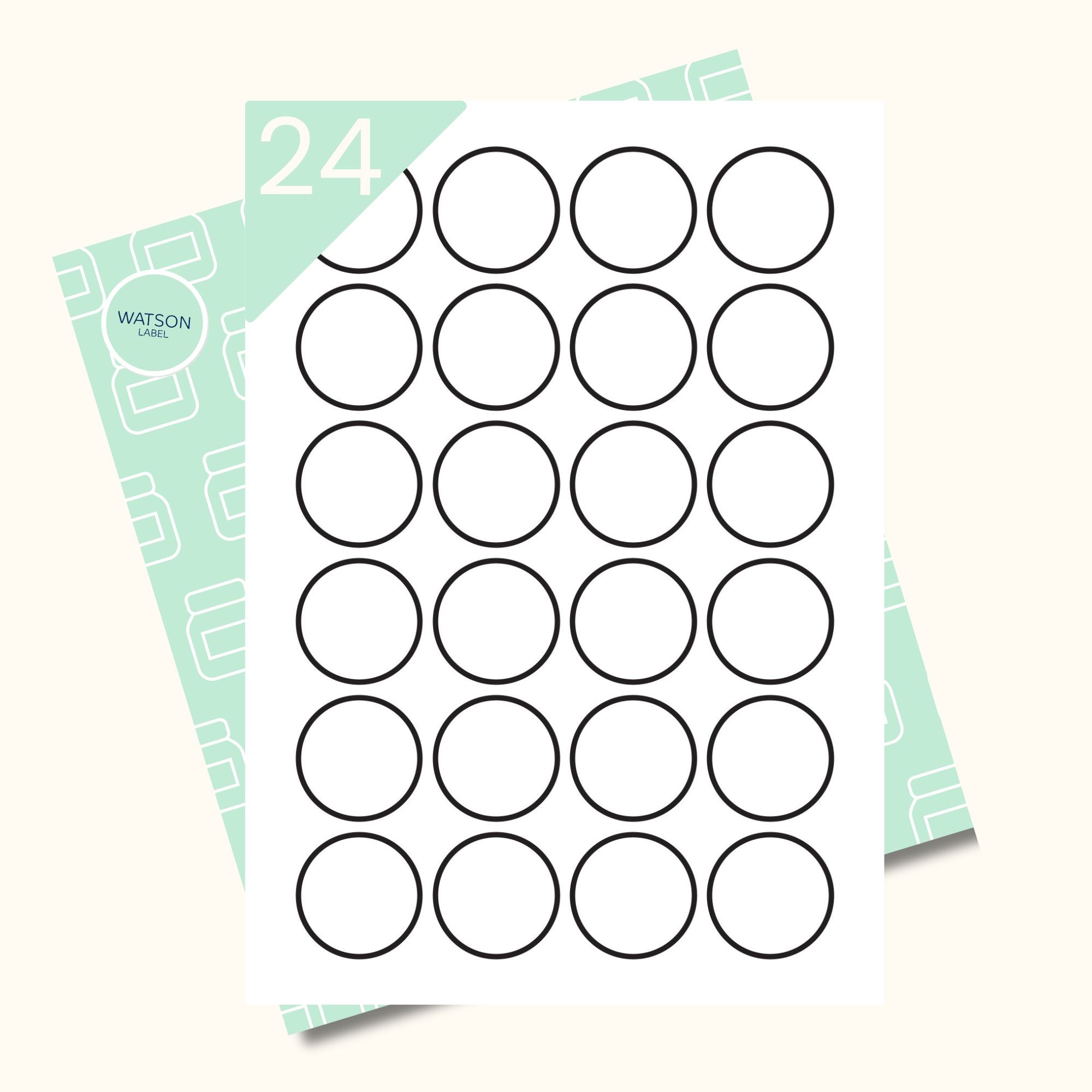 abloesbare Etiketten 40 mm rund Drucker Etiketten selber drucken