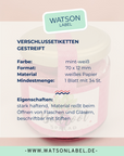 selbstklebende Verschluss-Etiketten mit gestreiftem Muster mint-weiss fuer Dosen guenstig online kaufen bei watsonlabel ID4229 Info