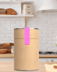 selbstklebende Verschluss-Etiketten mit gestreiftem Muster stylisch pink-weiss guenstig online kaufen bei watsonlabel ID4224 fuer flaschen und glaeser fuer Dosen