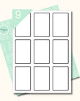 weisse ablösbare Etiketten 55 x 85 mm zum Ausdrucken - watsonlabel