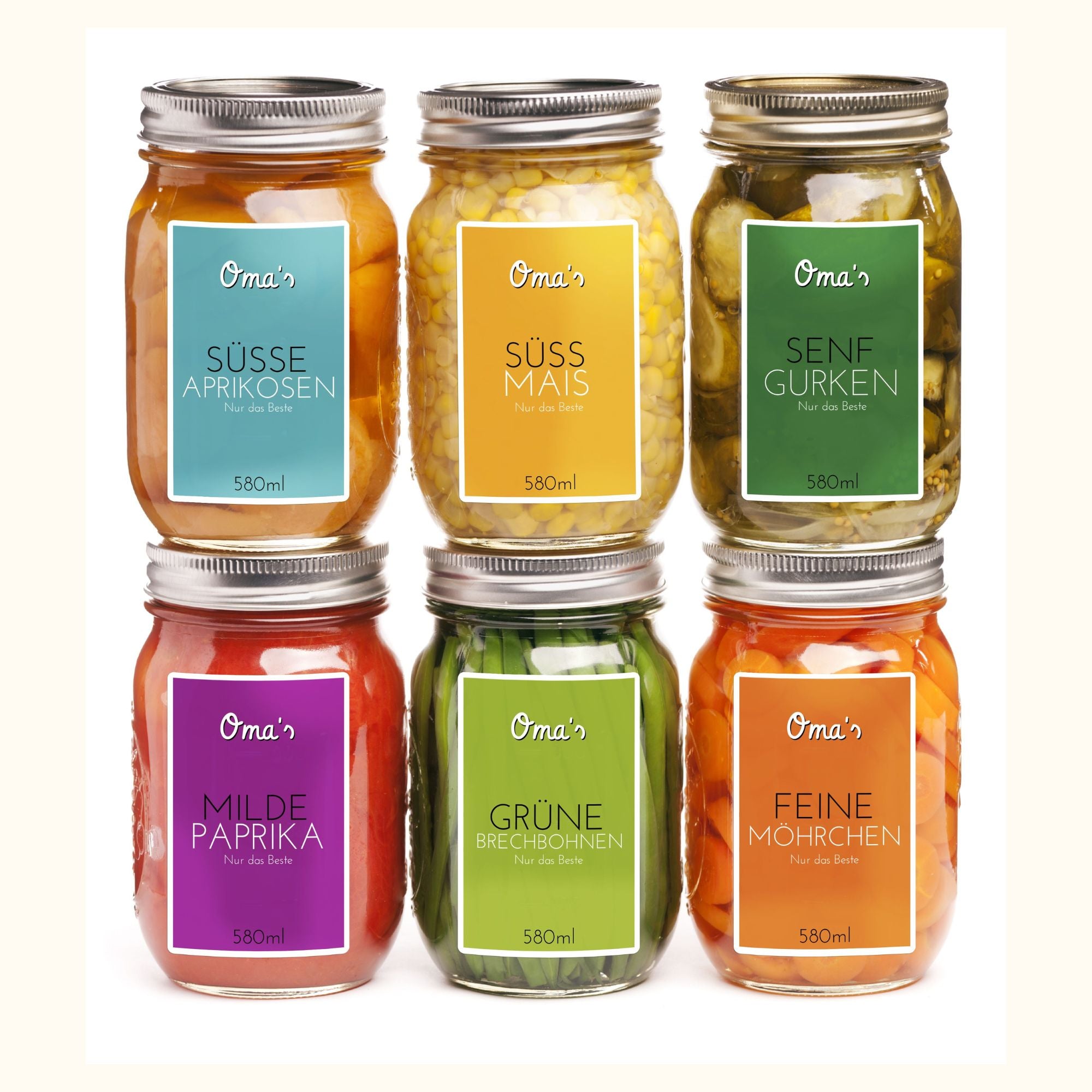Einmachetiketten fuer Ball Mason Jar Glaeser - watsonlabel