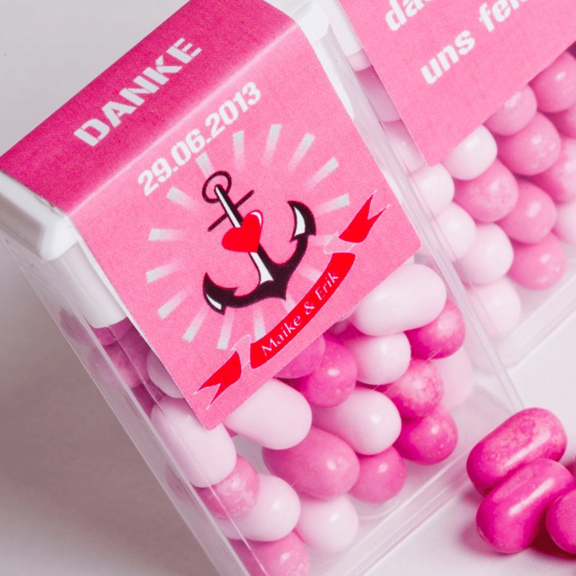 Tic Tac Sticker fuer Hochzeit selber drucken – Perfekt für Gastgeschenke &amp; Give-Aways
