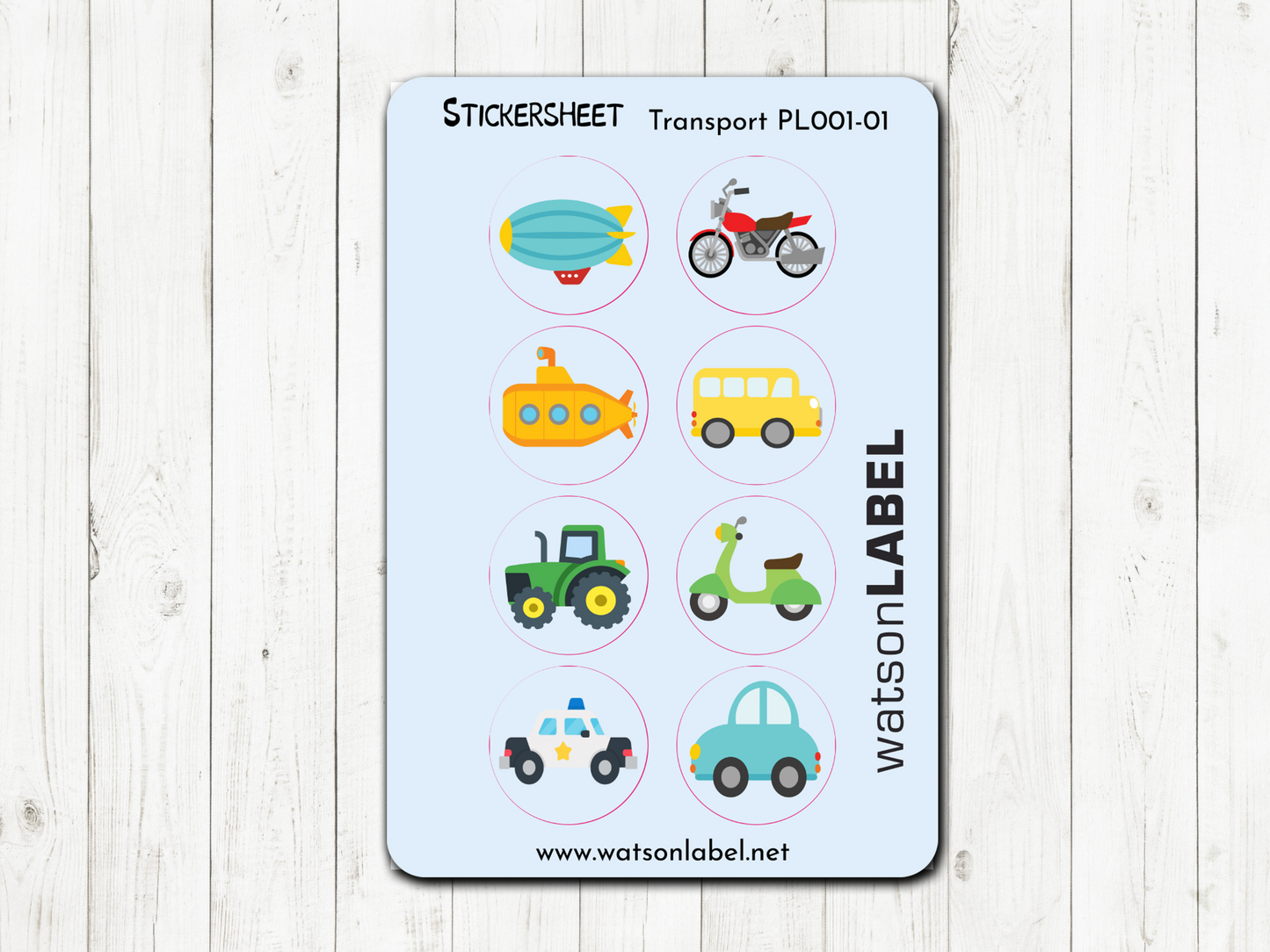 Transport_Stickersheet_PL001-01_spuelmaschinenfeste_Motivaufkleber