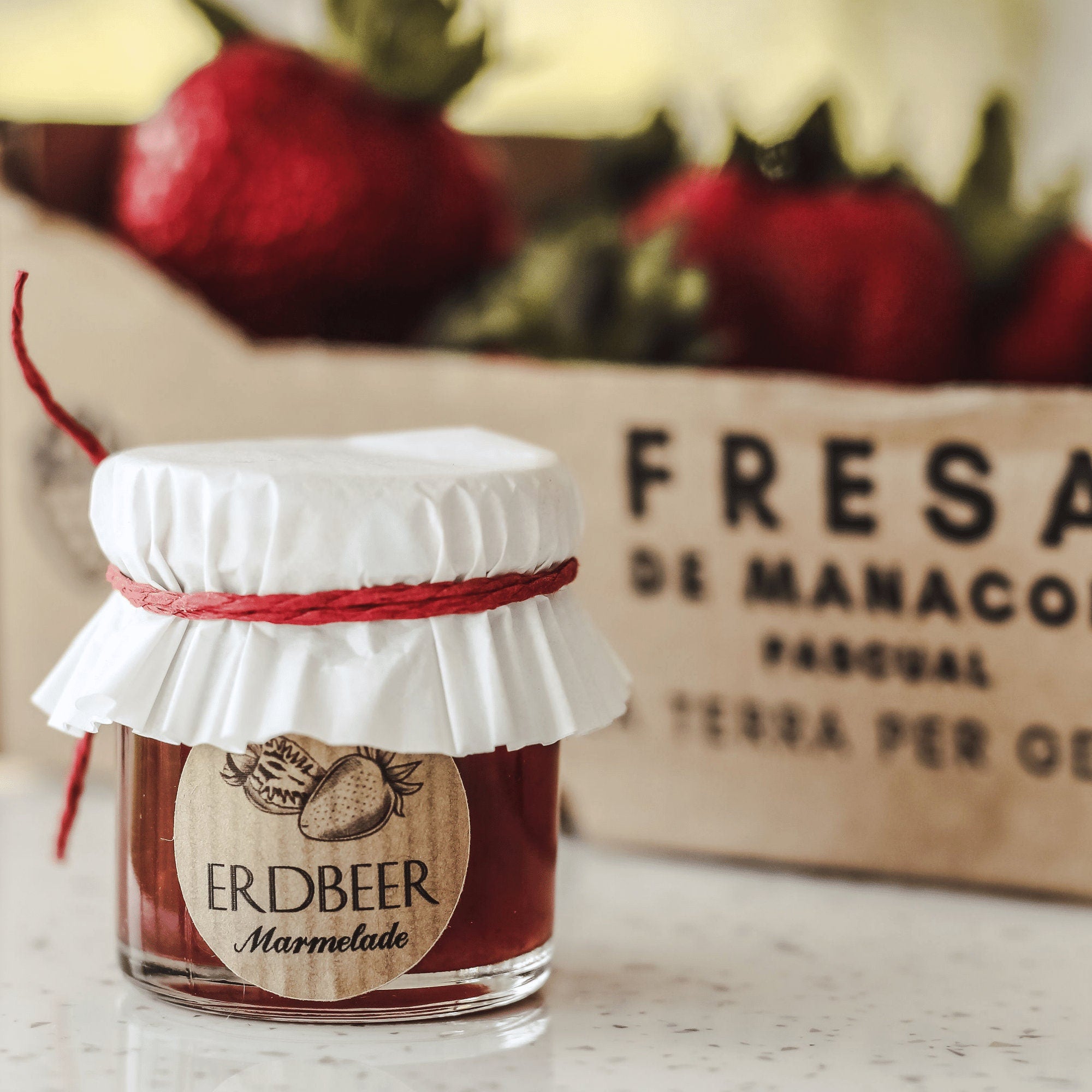 marmeladenetiketten erdbeere selbstgemacht von watsonlabel